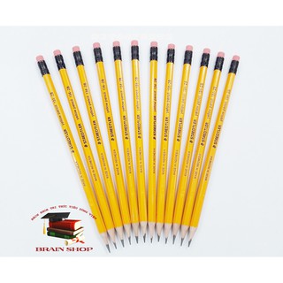 Combo 05 bút chì Đức STAEDTLER 2B/HB