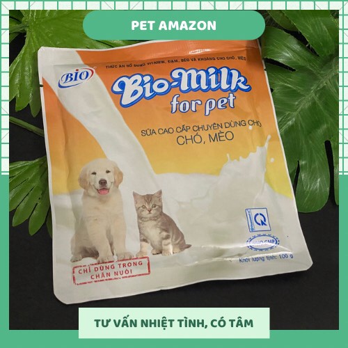 Sữa cao cấp chuyên dùng cho chó, mèo Bi-O