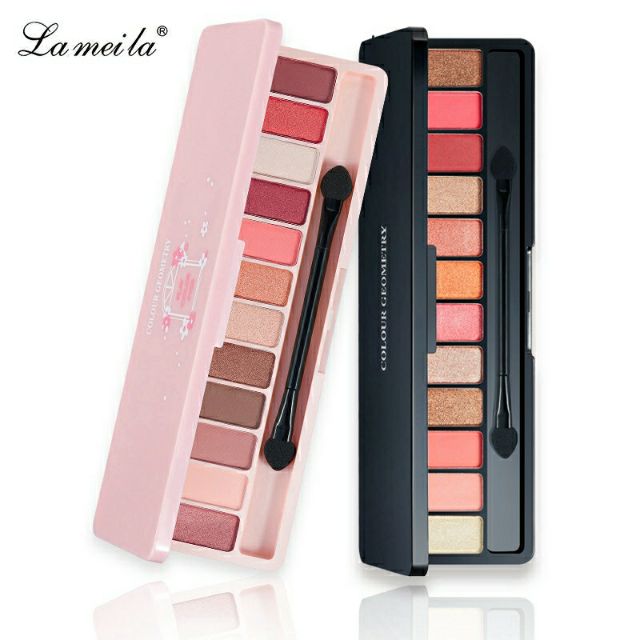 Phấn mắt 12 ô Lameila Play Color Eyes 1111,bảng phấn mắt đẹp,lì,mềm mượt đa dạng màu sắc cho đôi mắt long lanh quyến rũ