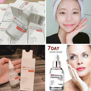 TINH CHẤT TRẮNG MỊN 7DAY GLUTATHIONE 700 V-AMPLE