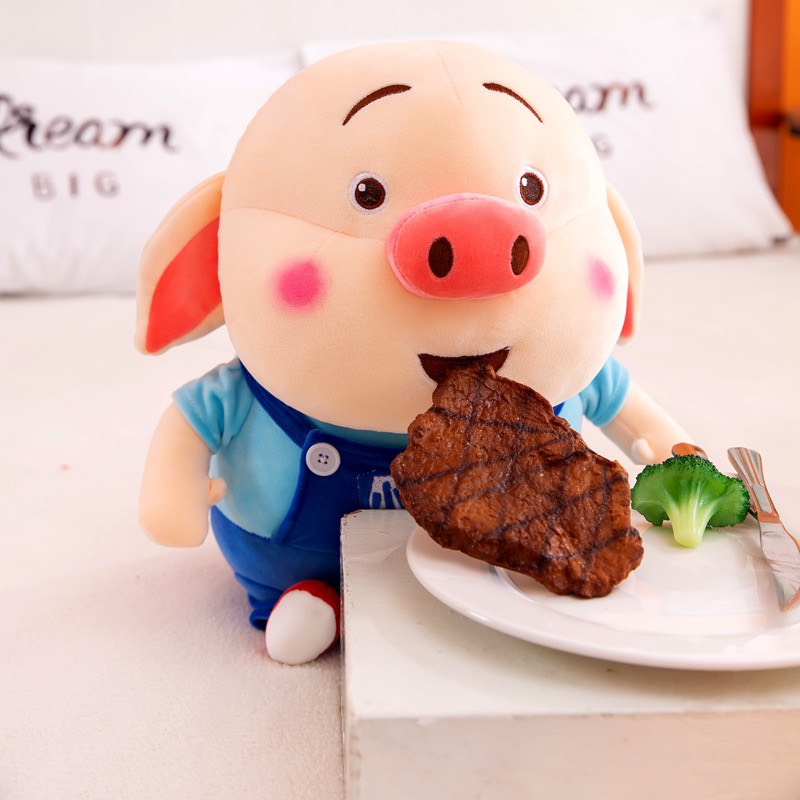 Gấu bông Heo TIPO, thú nhồi bông hình heo đáng yêu cho bé từ 5 đến 13 tuổi