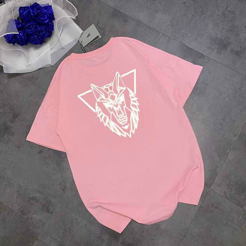 &lt;FREE SHIP&gt; Áo thun nam nữ unisex tay lỡ in phản quang chất thun co giãn 4 chiều (pssutu)