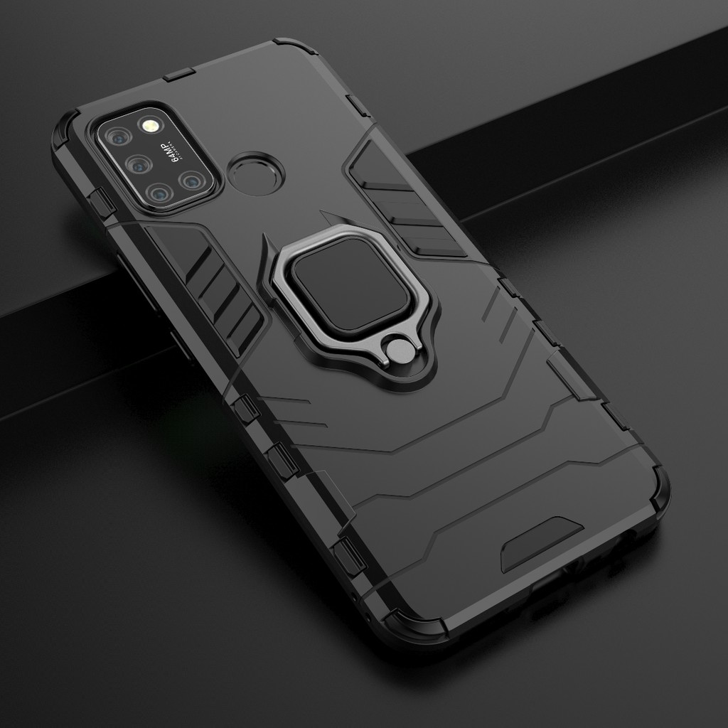 Ốp lưng Oppo Realme 10 / Realme C17 / Realme 7i chống sốc Iron Man Iring cao cấp siêu bền giá đỡ xem phim