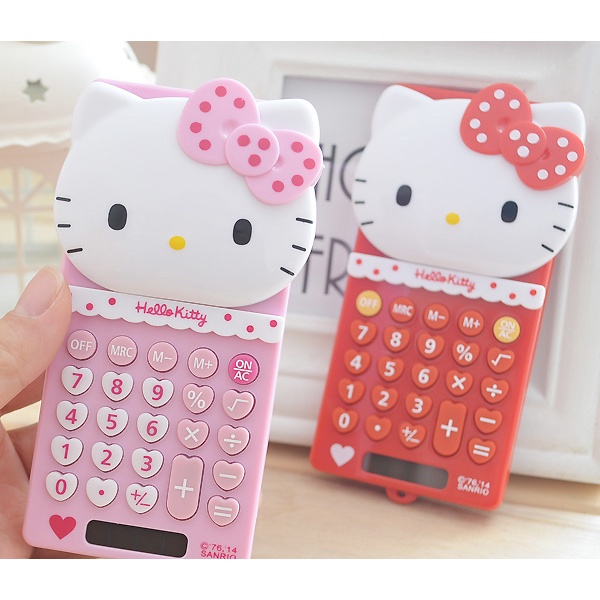 Máy Tính Xách Tay Hình Hello Kitty Dễ Thương