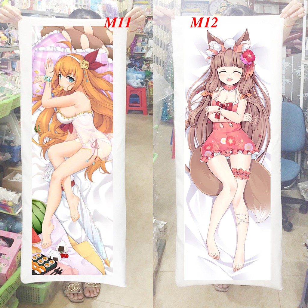 Gối ôm anime Princess Connect ReDive Kyaru Kokkoro Hiyori Maho