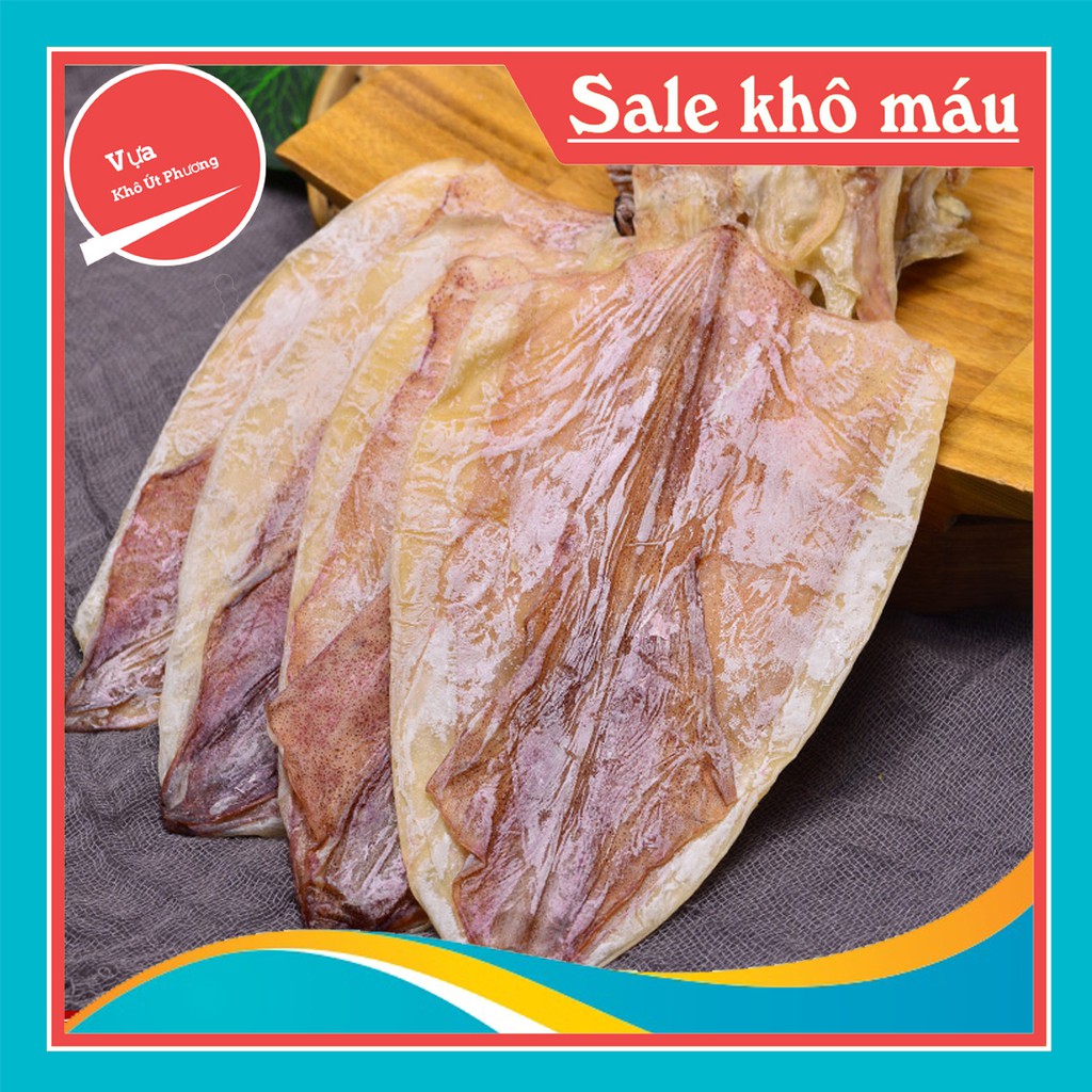 [GIÁ HỦY DIỆT] Khô Mực Nguyên Con ( 1 con ) Biển Cà Mau, To Bằng 4 Ngón Tay, được câu và phơi xẻ trực tiếp trên tàu | BigBuy360 - bigbuy360.vn