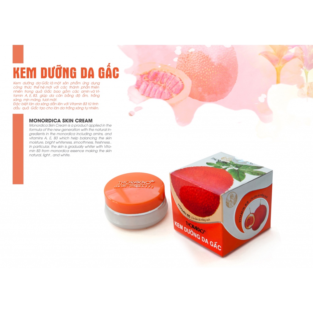 Kem dưỡng da gấc thorakao