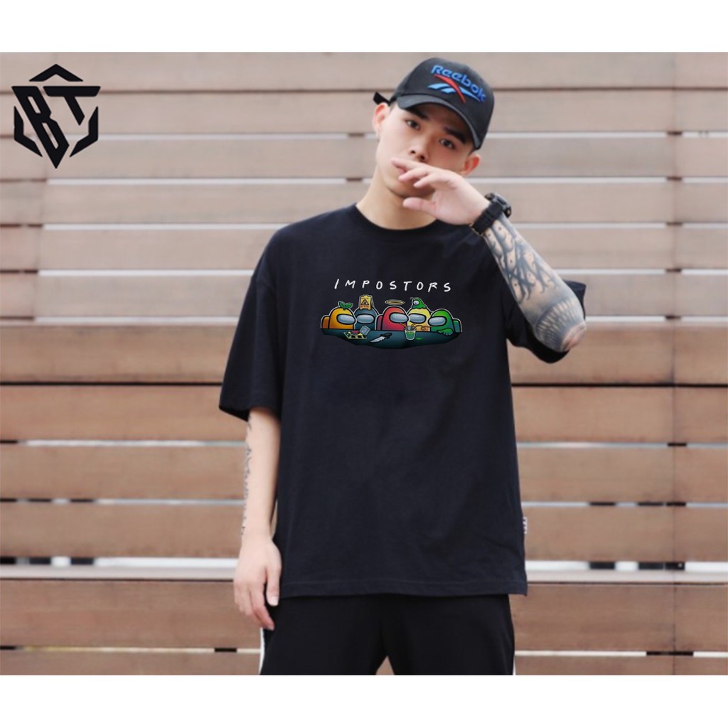Áo thun tay lỡ 🔴FREESHIP🔴 form rộng unisex Nam Nữ IMPOSTORS | BigBuy360 - bigbuy360.vn