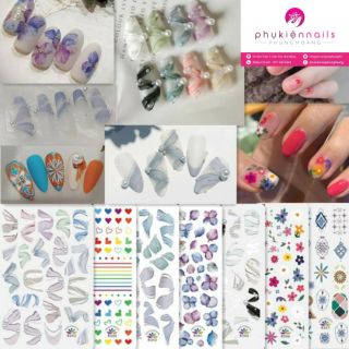 Nail Sticker Phong Cách Mùa Hè Mới Nhất 2020 Với Hình Mẫu Đẹp Quý Phái - Dán Trang Trí Móng
