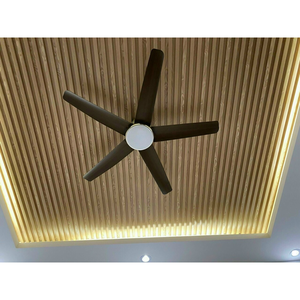 Lam 3 Sóng Thấp Màu Vàng Giả Gỗ