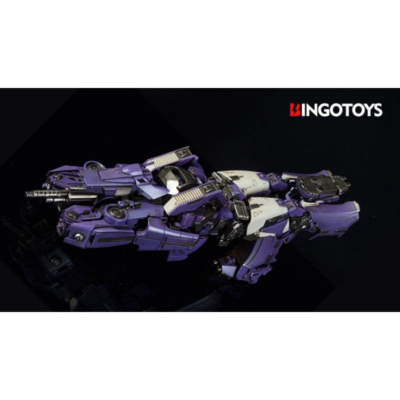 Sẵn kho new mô hình robot biến hình transformers Silencer Shockwave BT01 BINGOTOYS