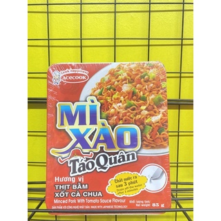Mì xào Táo Quân vị thịt bằm xốt cà khay 85g