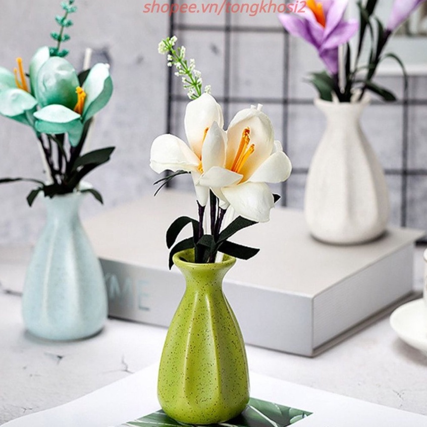 Lọ Nước Hoa Kèm Hoa Thơm𝐃𝐀𝐈𝐐𝐔𝐀𝐍𝐆𝐆𝐑𝐎𝐔𝐏 Tinh dầu nước hoa thơm phòng khuếch tán kèm hoa khô cắm lọ sứ cực đẹp - #tinhdau