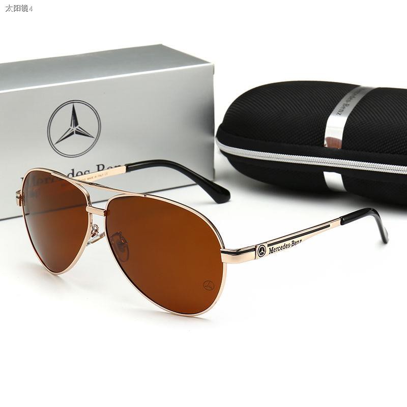 ㍿▼✁Mercedes-Benz 4S shop cùng loại kính mát nam gương phân cực Benz lái xe