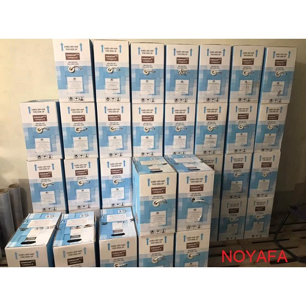 Dây cáp mạng Vinacap Cat6 UTP chính hãng FULL VAT