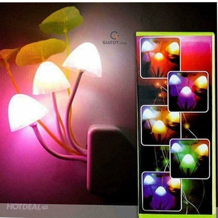Đèn ngủ cảm ứng cao cấp hình nấm