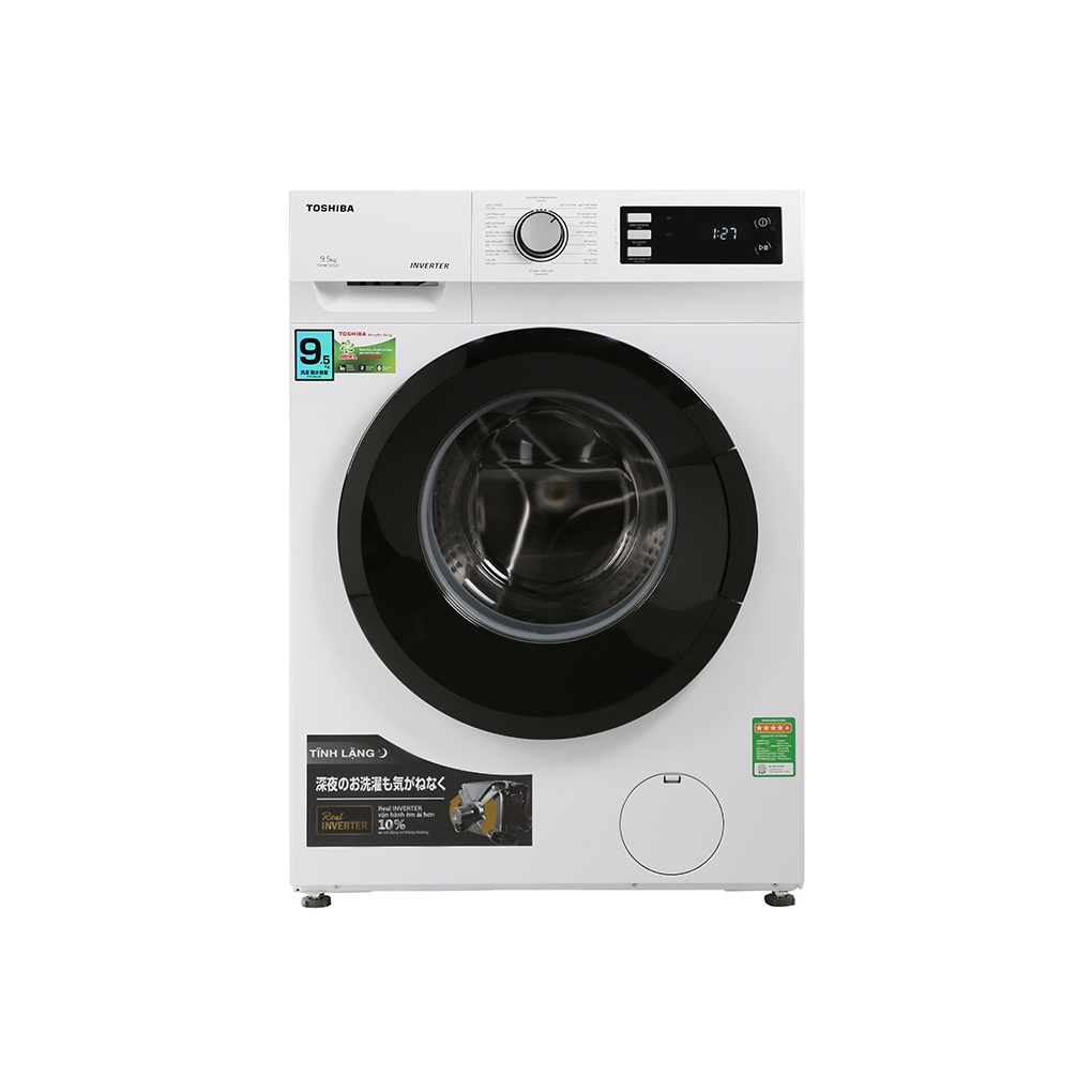 [Toshiba BK105S2V] Máy giặt Toshiba Inverter 9.5 Kg TW-BK105S2V(WS), Bảo hành chính hãng 24 tháng.
