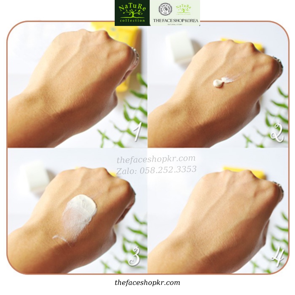 Kem chống nắng chống bụi mịn ánh sáng xanh THEFACESHOP NATURAL SUN ECO SUPER PERFECT SUN CREAM EX SPF50+