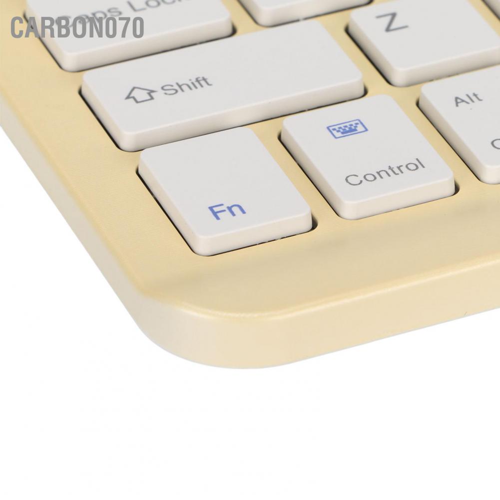 [Hàng Sẵn] Bàn Phím Bluetooth Không Dây Mini Cho PC【Carbon070】