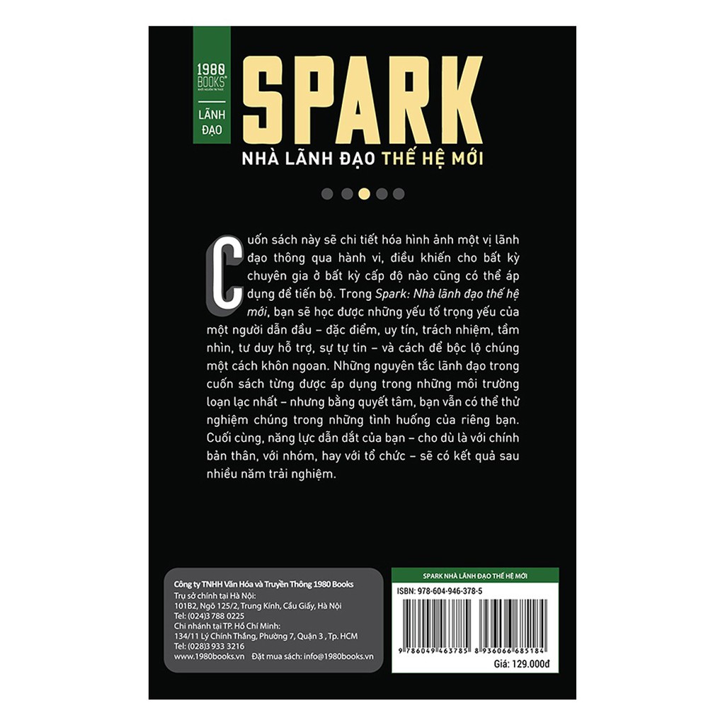 Sách - Spark: Nhà Lãnh Đạo Thế Hệ Mới