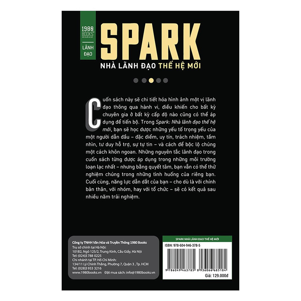 Sách - Spark: Nhà Lãnh Đạo Thế Hệ Mới | BigBuy360 - bigbuy360.vn