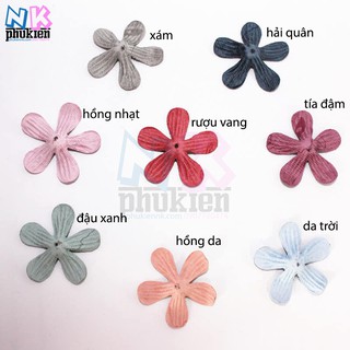Cánh hoa da nhân tạo 5 cánh kích thước 45mm