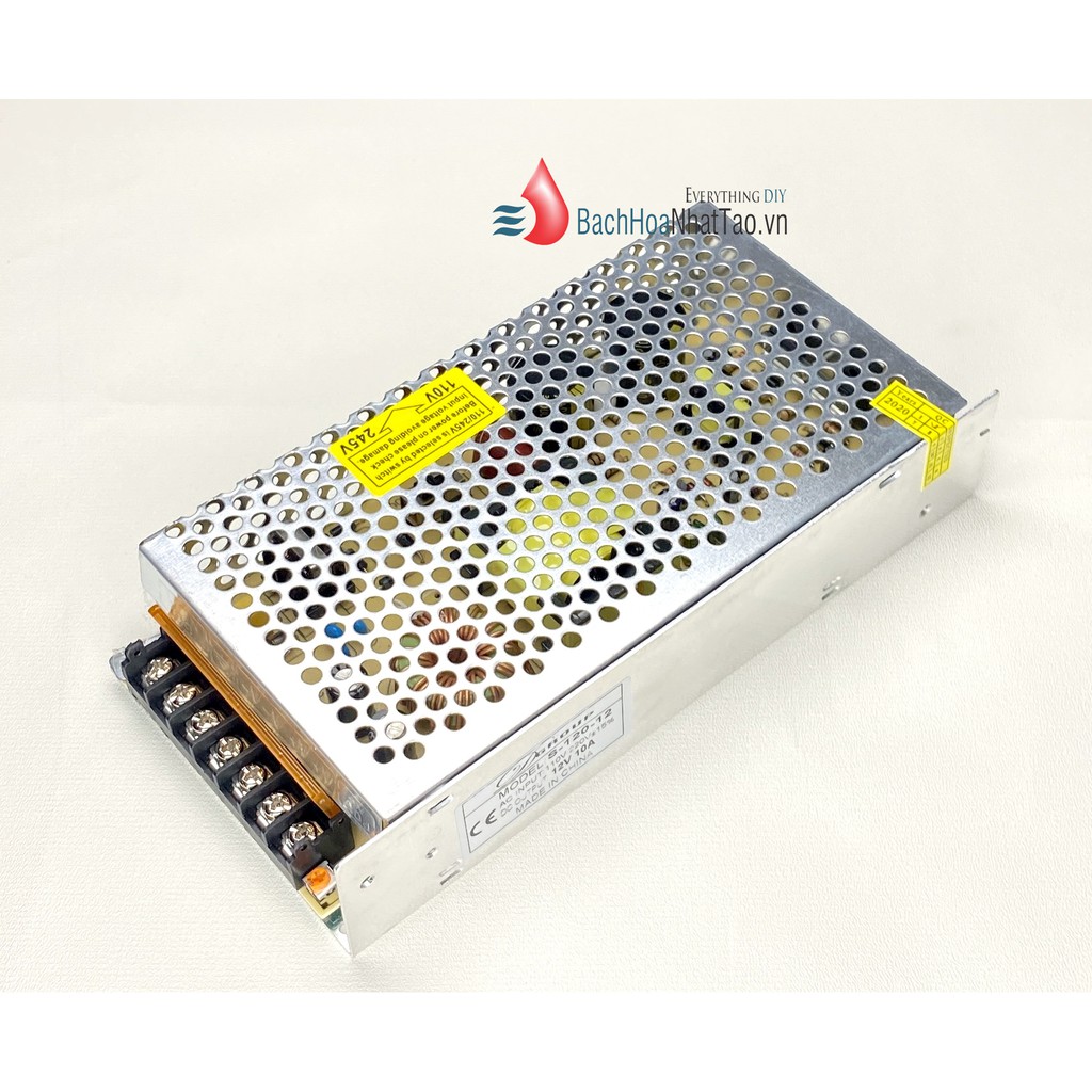 Nguồn tổ ong 12V 10A 120W mới 100%