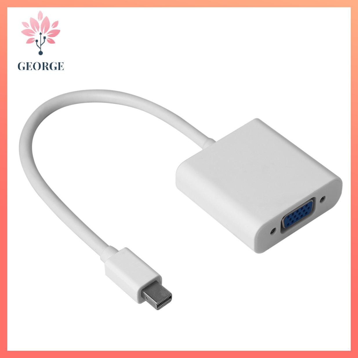 [G]Cáp chuyển đổi cổng Mini DisplayPort sang VGA chuyên dụng cho Apple Macbook PC M-VGA