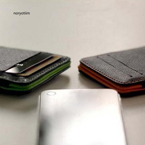 Ví da hợp thời trang cho nam giữ thẻ tín dụng , giấy tờ