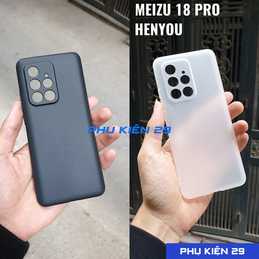 Ốp lưng silicon dẻo nhám có bọc camera cao cấp Henyou