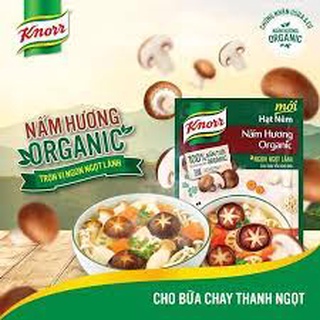 Hạt nêm Knorr nấm hương Organic gói 380g