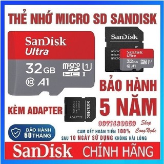 Thẻ nhớ MicroSDHC 32GB SanDisk Ultra Class 10 667x 100MB s