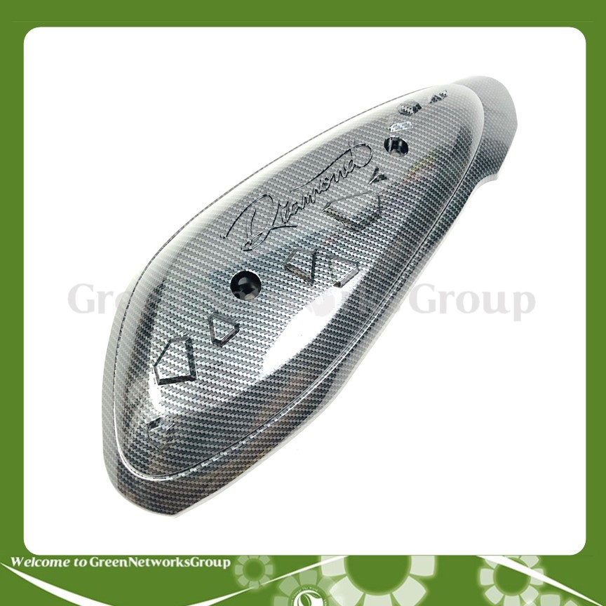 Ốp che pô carbon xe SH mode Greennetworks