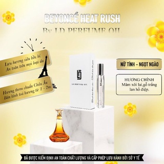 -LD PERFUME OIL Beyonce Heat Rush-nước hoa chính hãng của Pháp❤