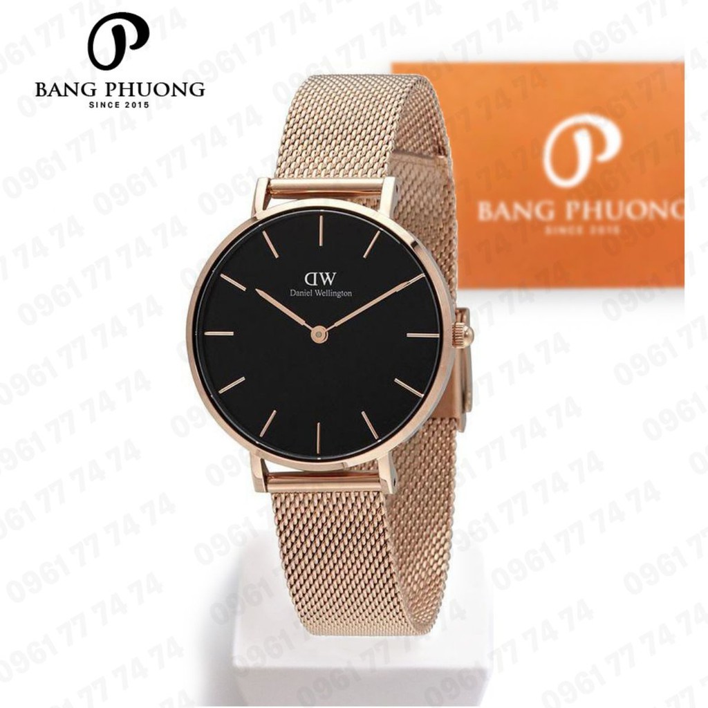 Đồng hồ nữ Daniel Wellington Classic Petite Melrose DW Chính Hãng