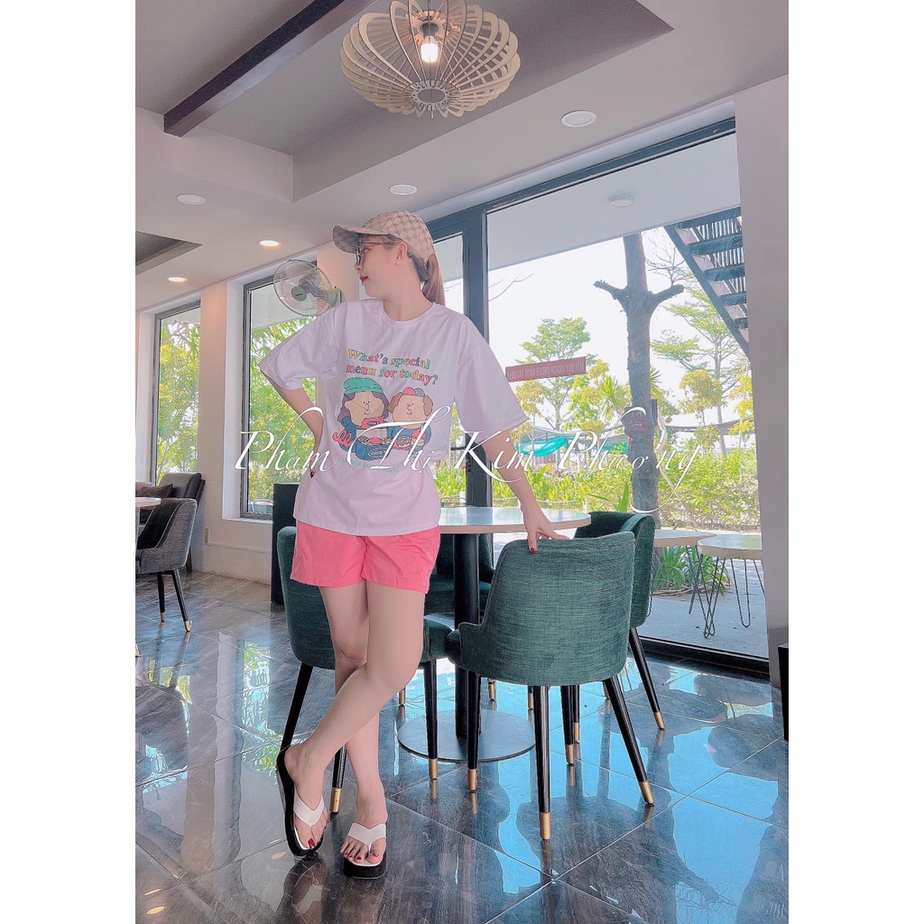 Đồ bộ nữ mặc nhà, chất liệu vải thun Cotton 100%, 3 size, 45-80kg vừa, PD332