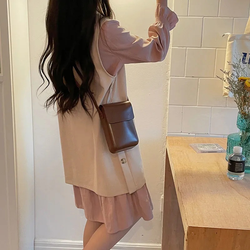 Túi Đeo Chéo Vuông mini Da Đựng Tiền Xu bp083
