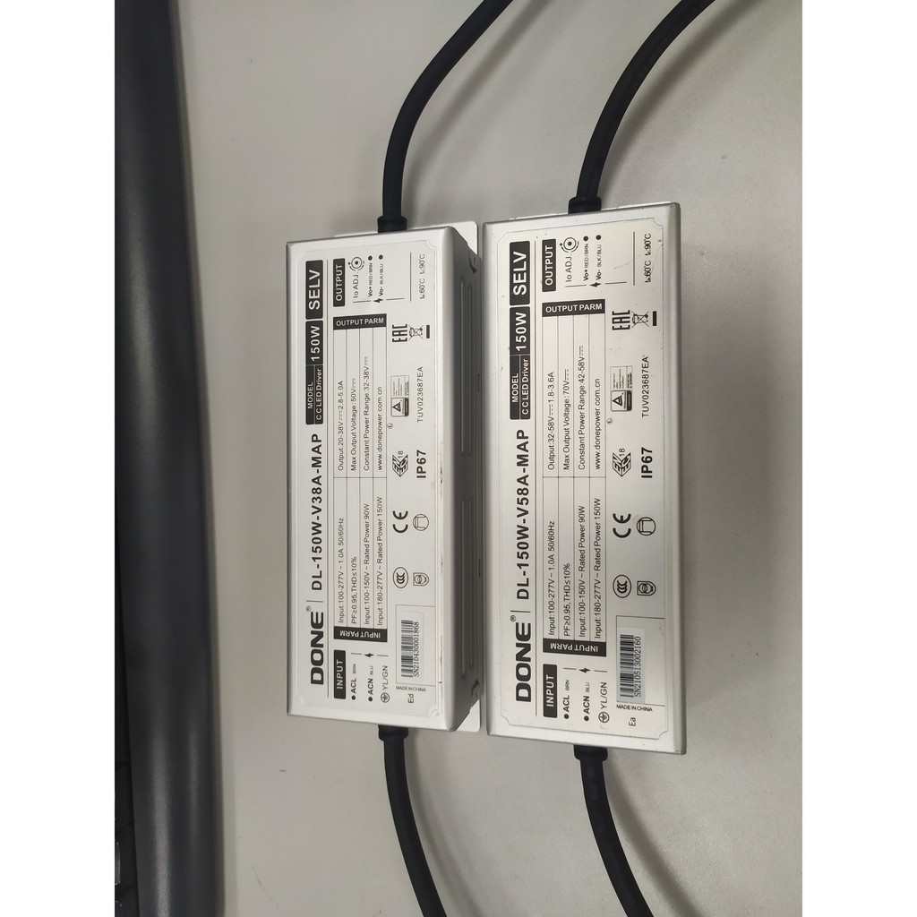 Driver LED 150W DONE DL-150W-MAP chính hãng cho lắp ráp đèn LED