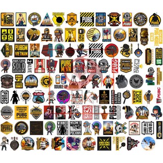 Sticker dán xe, điện thoại, laptop PUBG