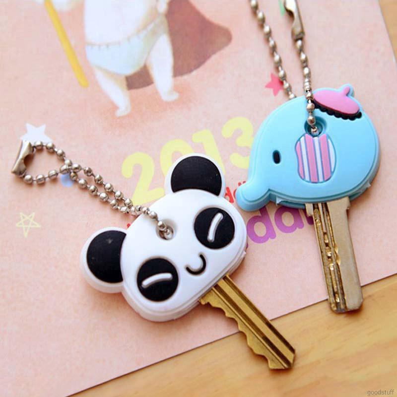 Móc khóa silicone hình chuột Mickey