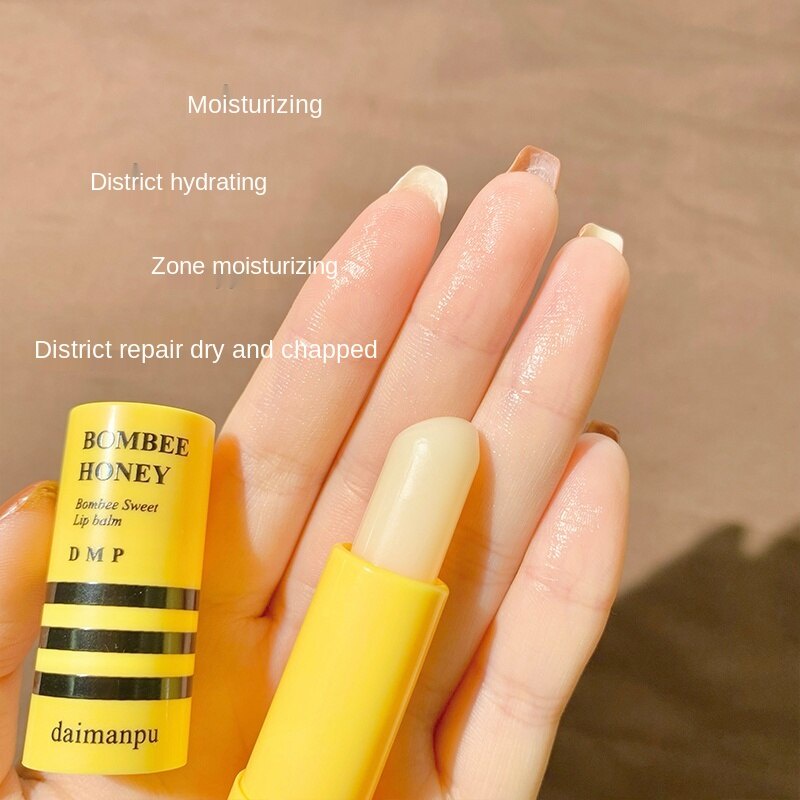 Son dưỡng môi DAIMANPU chiết xuất mật ong nhỏ dưỡng ẩm tươi mới