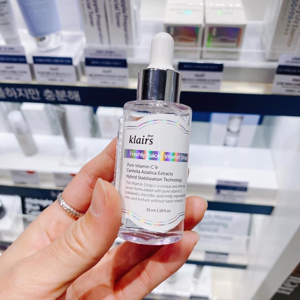 Serum Dear, Klairs Vitamin C Tinh Chất Dưỡng Sáng Và Làm Đều Màu Da Freshly Juiced Vitamin Drop 35ml - Khongcoson