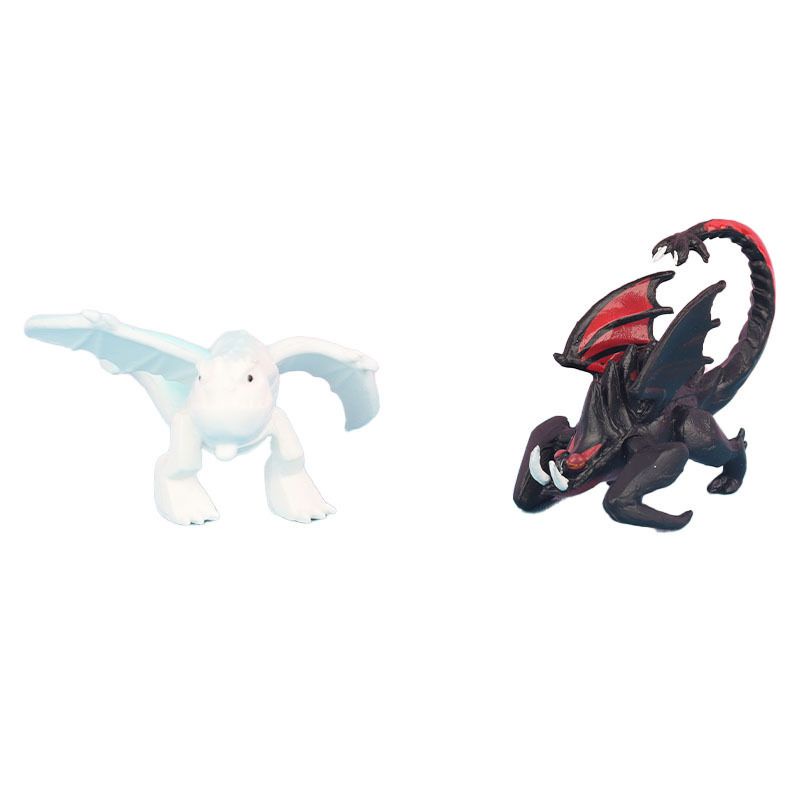 Set 12 Mô Hình Nhân Vật Phim Bí Kíp Luyện Rồng Dễ Thương