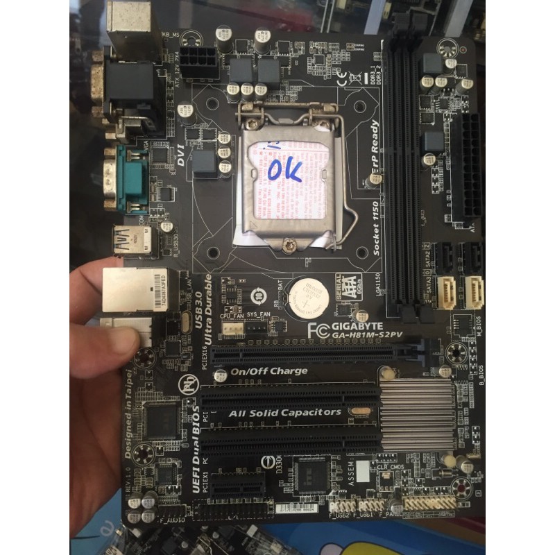 Main giga h81 ver 2.0,3.0-S2pv,chạy socket 1150 cho cpu g3xxx,i3,i5,i7 | BigBuy360 - bigbuy360.vn