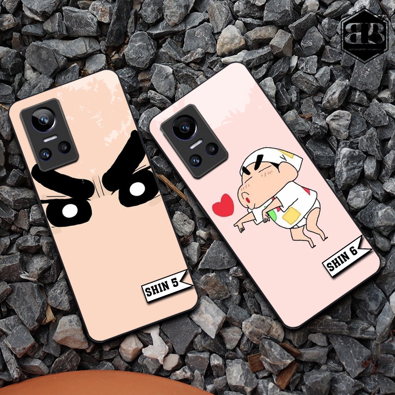 Ốp lưng kính cường lực Realme GT Neo 3 hình shin
