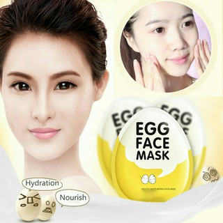 [Cao cấp]Mặt Nạ trứng vàng Bioaqua Egg Face Mask