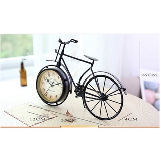 Đồng hồ để bàn decor hình xe đạp