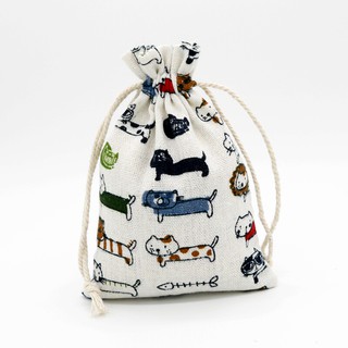 Túi Thơm Hương Hoa Lài Hoa Nhài Khô, Túi Dây Rút Tiện Lợi