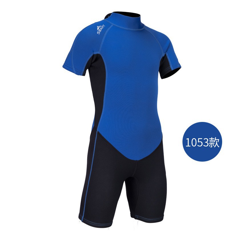 BỘ BƠI GIỮ NHIỆT DÀI TAY (WETSUIT 2MM) SBART CHO BÉ ་