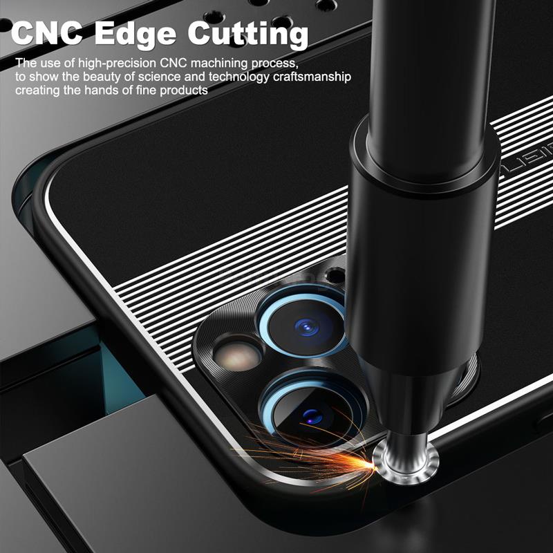 Ốp Điện Thoại Khung Kim Loại Từ Tính Bảo Vệ Camera Chống Sốc Cho iPhone 11 13 12 Pro Max XS Max XR X 7 8 Plus